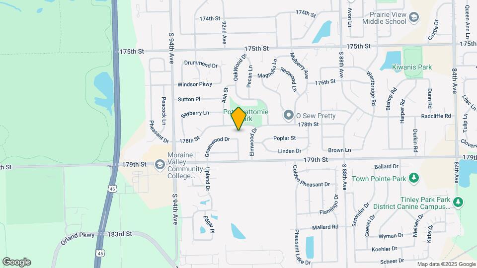 9200 Greenwood Dr Map and Location Details