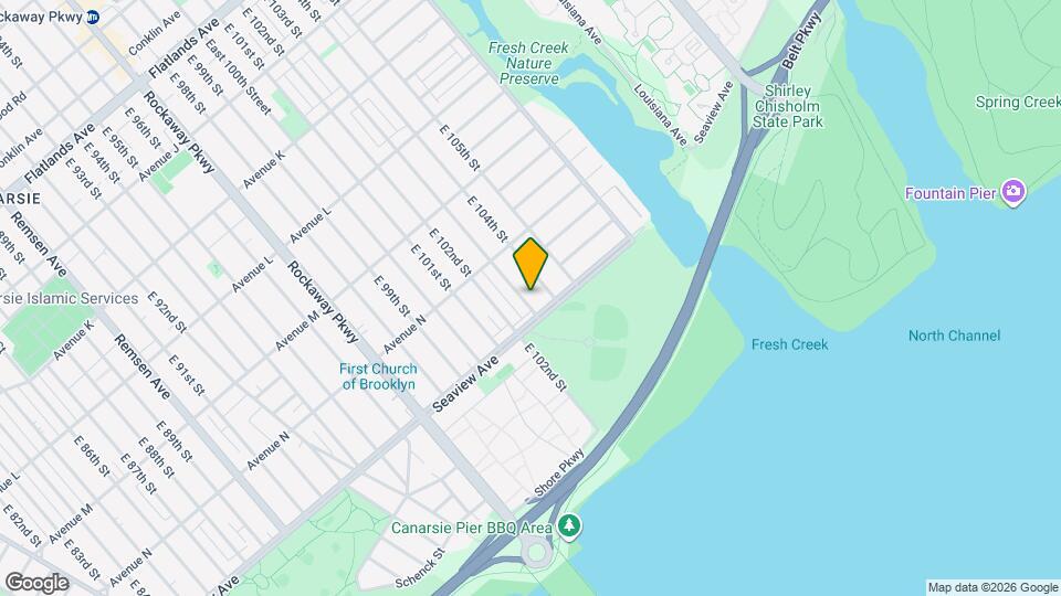 1463 E 103rd St Map and Location Details