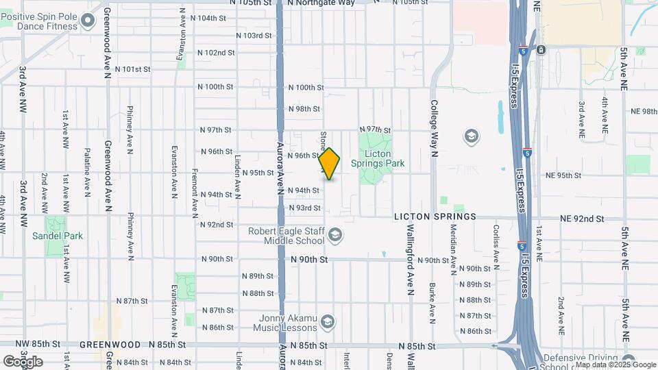 9404 Stone Ave N Map and Location Details