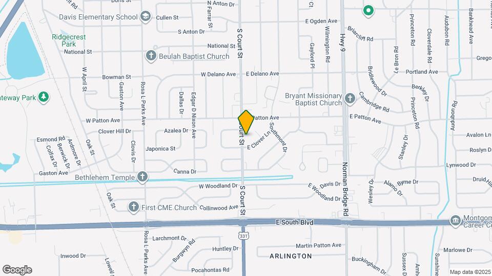 3963 S Court St Mapa y Detalles de la Ubicación