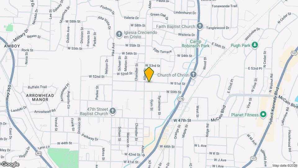 510 W 51st St Map and Location Details