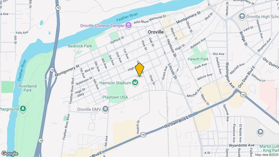 1331 Pomona Ave Mapa y Detalles de la Ubicación