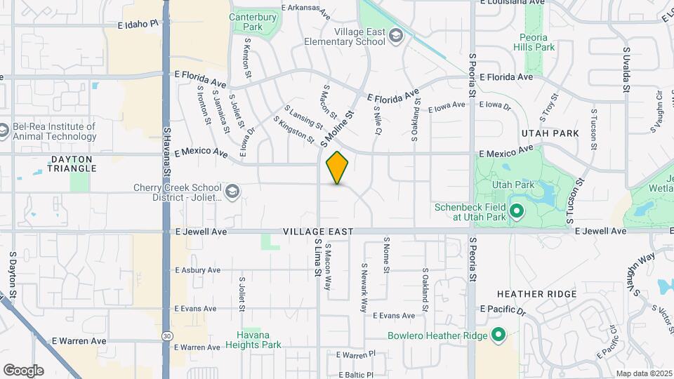 11408 E Colorado Dr Map and Location Details