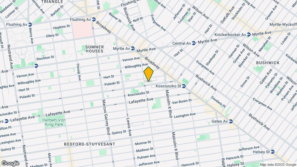 1035A DeKalb Ave Map and Location Details
