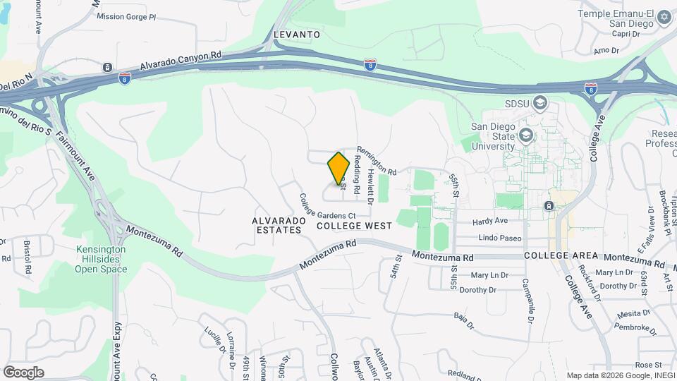 5318 Saxon St Map and Location Details