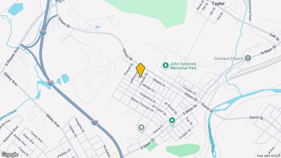 126 Lincoln St Mapa y Detalles de la Ubicación