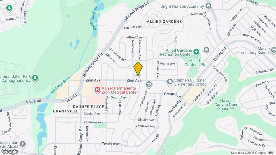 6612 Clara Lee Ave Mapa y Detalles de la Ubicación