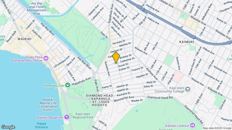 3387 Campbell Ave Mapa y Detalles de la Ubicación