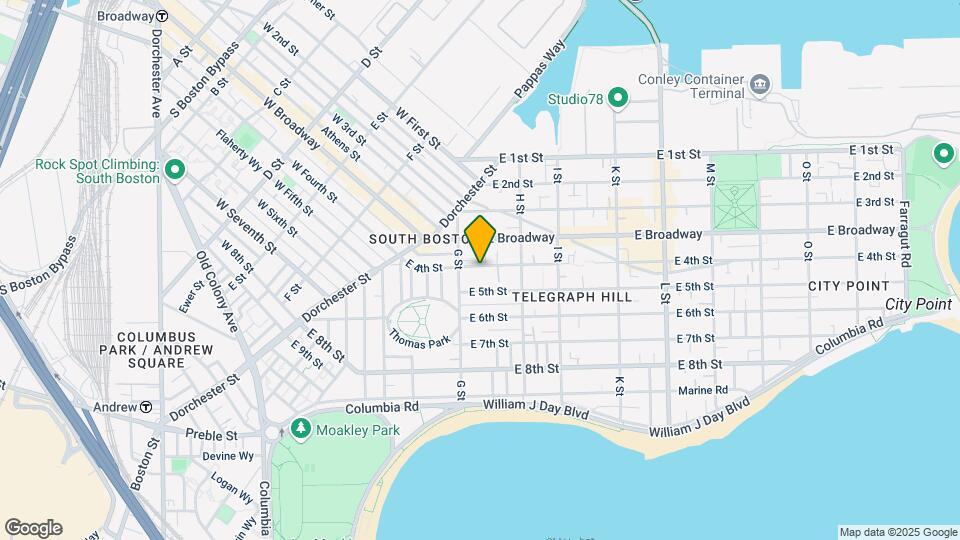 539 E 4th St, Unit 1 Map and Location Details