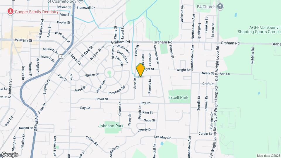 1018 Towering Oaks Dr Map and Location Details