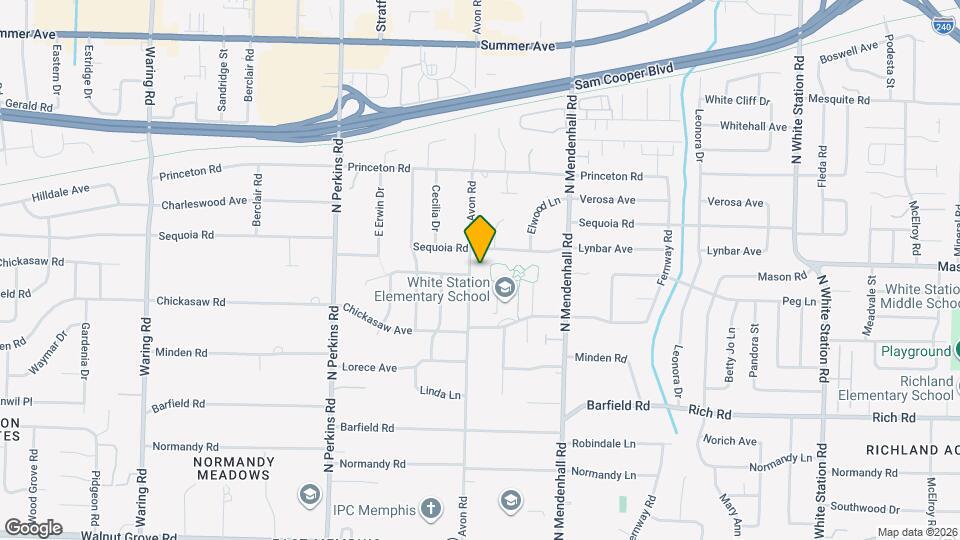 352 Avon Rd Map and Location Details