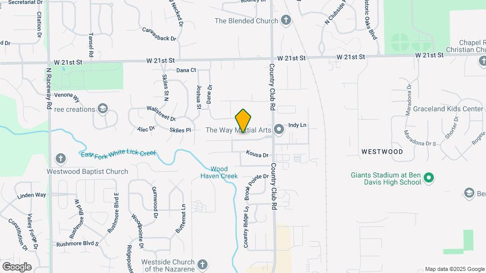 8426 Country Club Blvd Map and Location Details