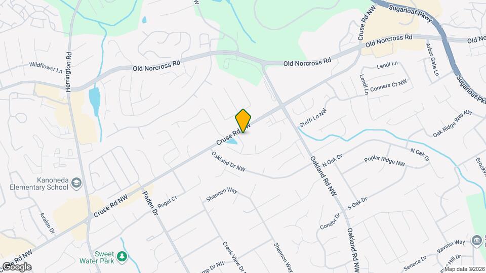 875 Eagle Creek Dr NW Map and Location Details