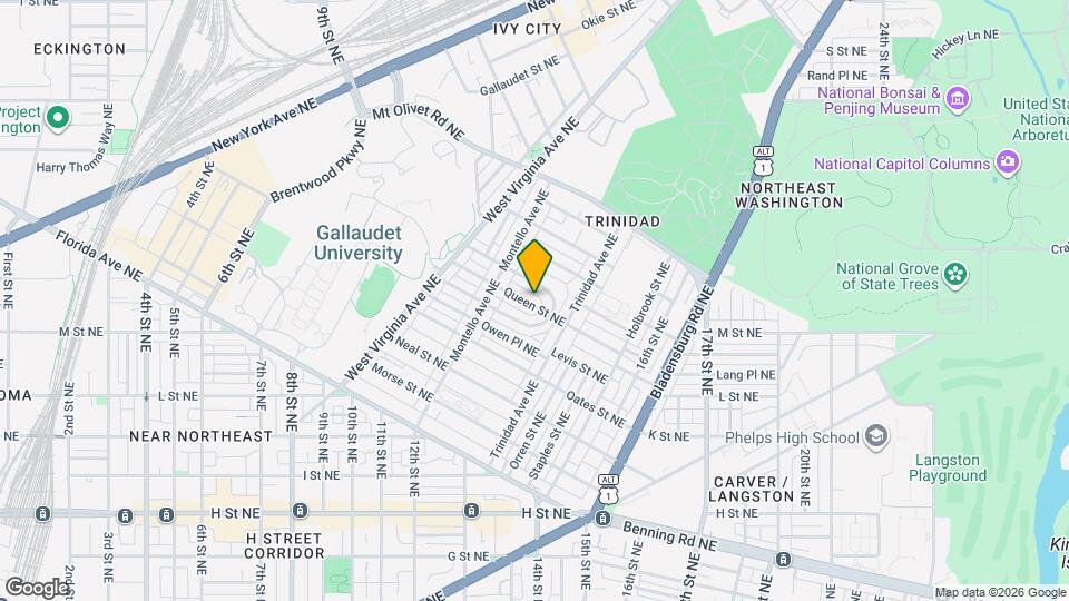 1242 Queen St NE Map and Location Details