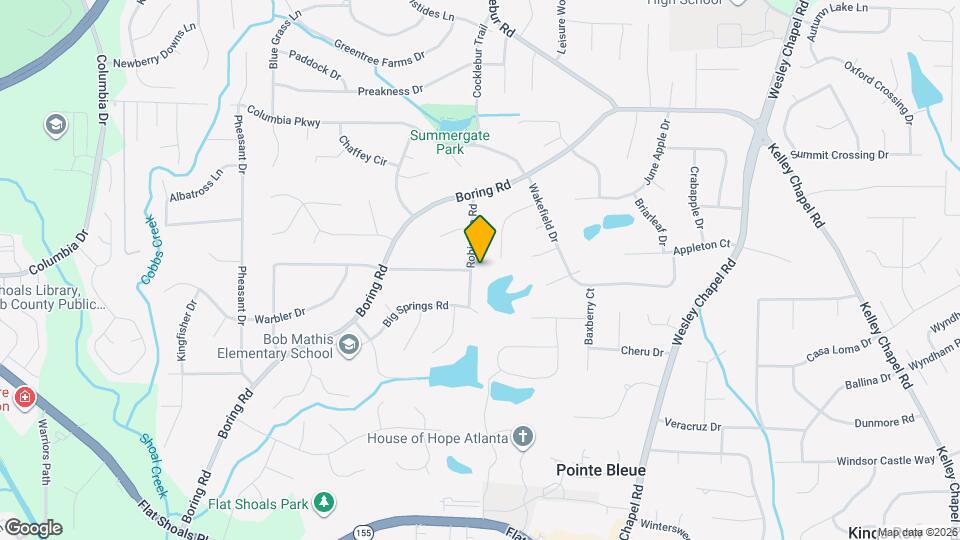 3132 Robindale Rd Map and Location Details