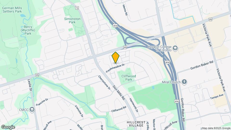 44 Freshmeadow Dr Map and Location Details