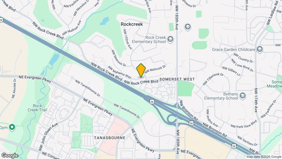 19015 NW Rock Creek Blvd Map and Location Details