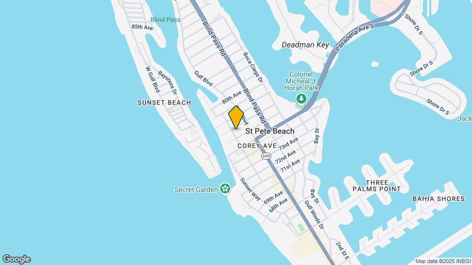 7615 Coquina Way Map and Location Details