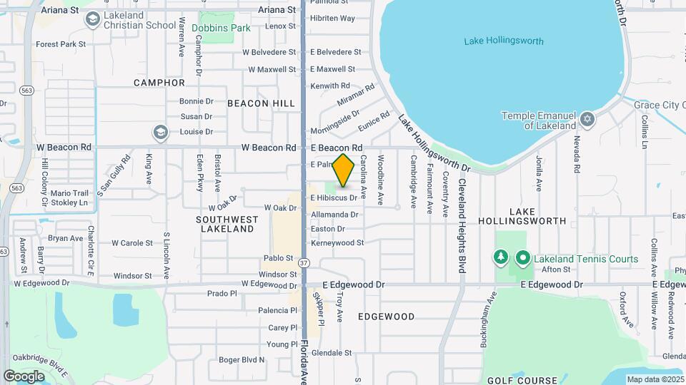 312 E Hibiscus Dr Map and Location Details