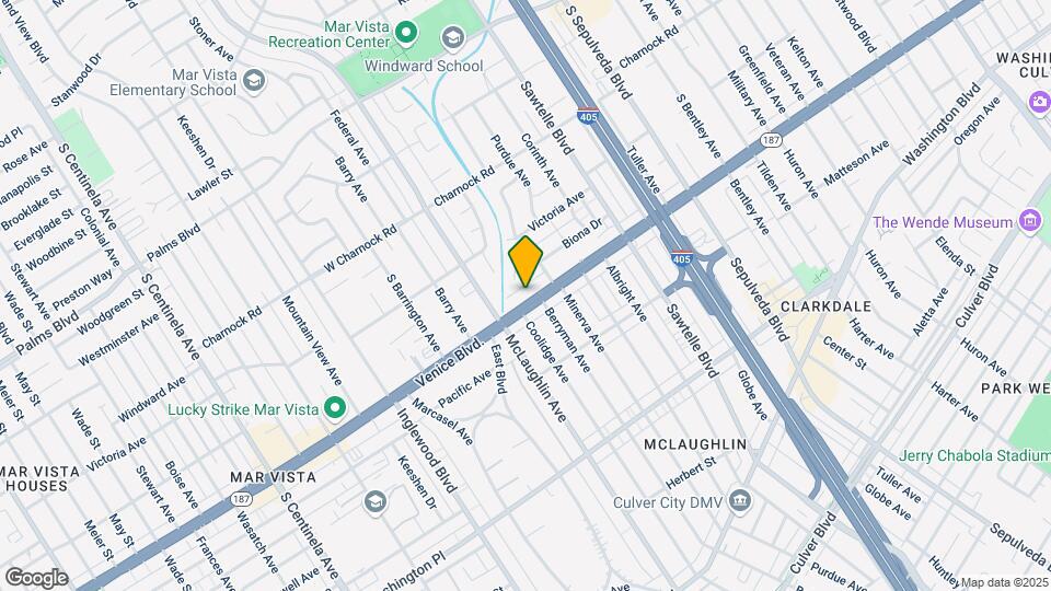 11509 Venice Blvd Mapa y Detalles de la Ubicación