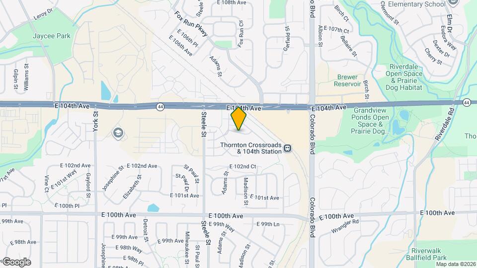 3252 E 103rd Dr Map and Location Details