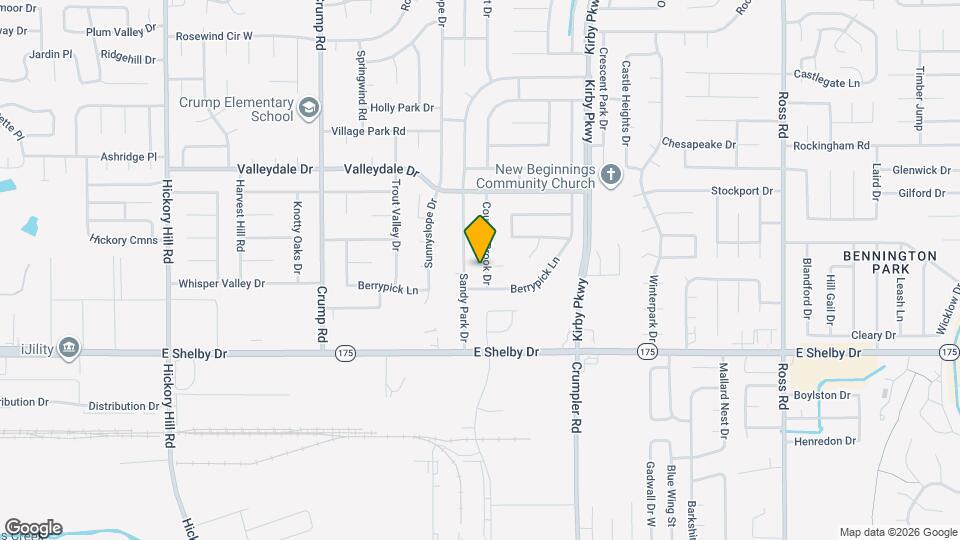 4591 Country Brook Dr Map and Location Details