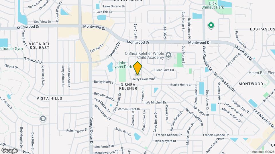 1802 Frank Sinatra Pl Map and Location Details