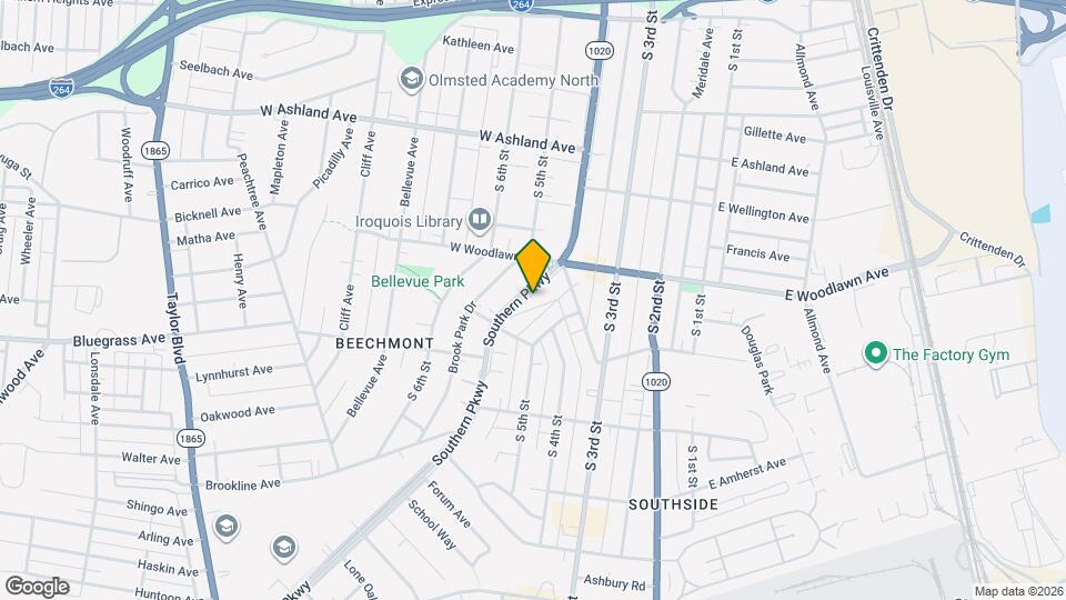 4725 Southern Pkwy Map and Location Details