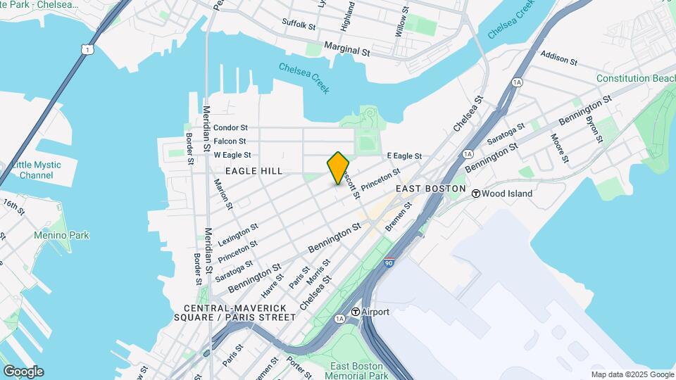235 Lexington St, Unit #3 Map and Location Details