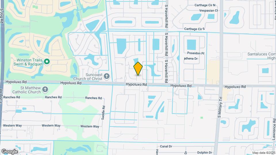 6960 Mill Brook Pl Map and Location Details