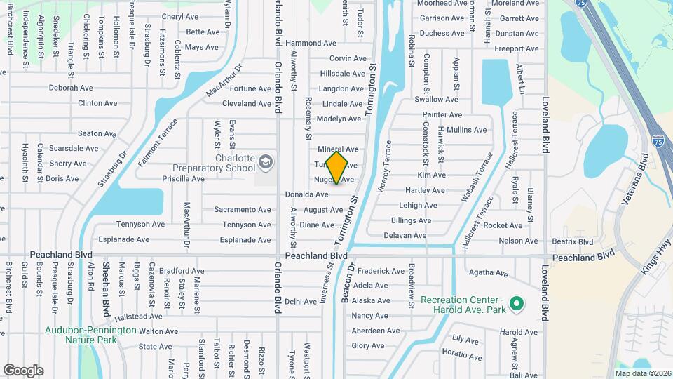 23120 Donalda Ave Map and Location Details