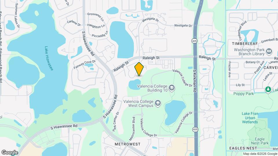 6392 Raleigh St Map and Location Details