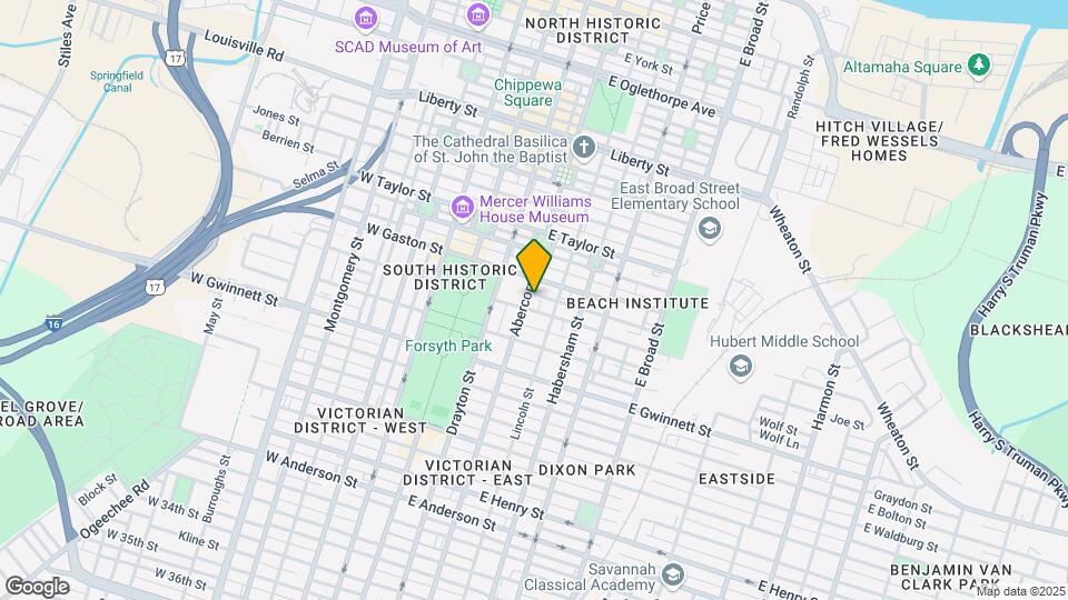 212 E Huntingdon St Mapa y Detalles de la Ubicación