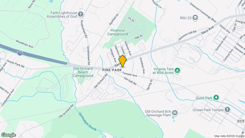 215 Saco Ave Mapa y Detalles de la Ubicación