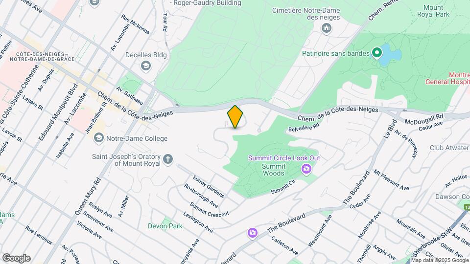 3360 Ridgewood Map and Location Details