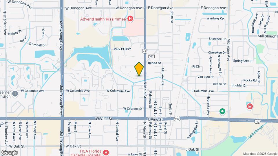 418 Poinciana Cir Map and Location Details