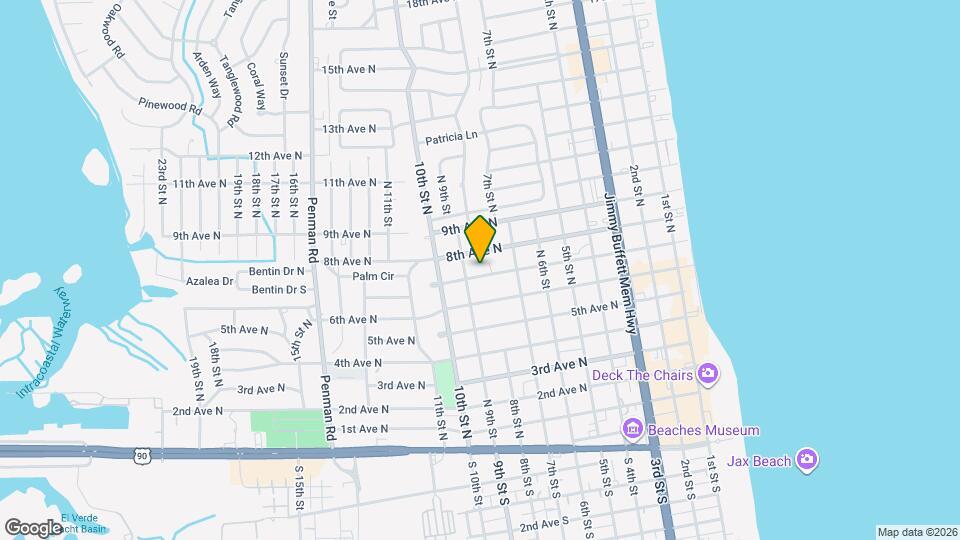 817 7th Ave N Map and Location Details