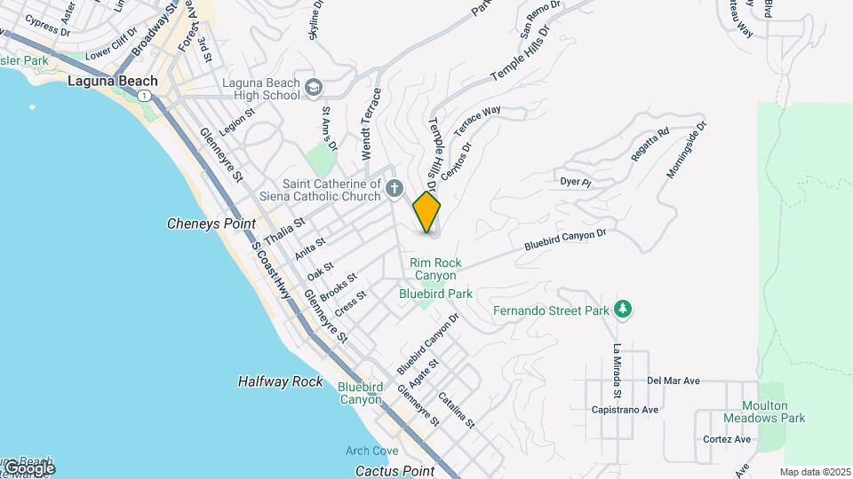 1177 Temple Hills Dr, Unit 1033 Map and Location Details