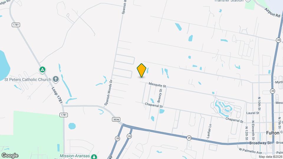 2409 Mesquite St Map and Location Details