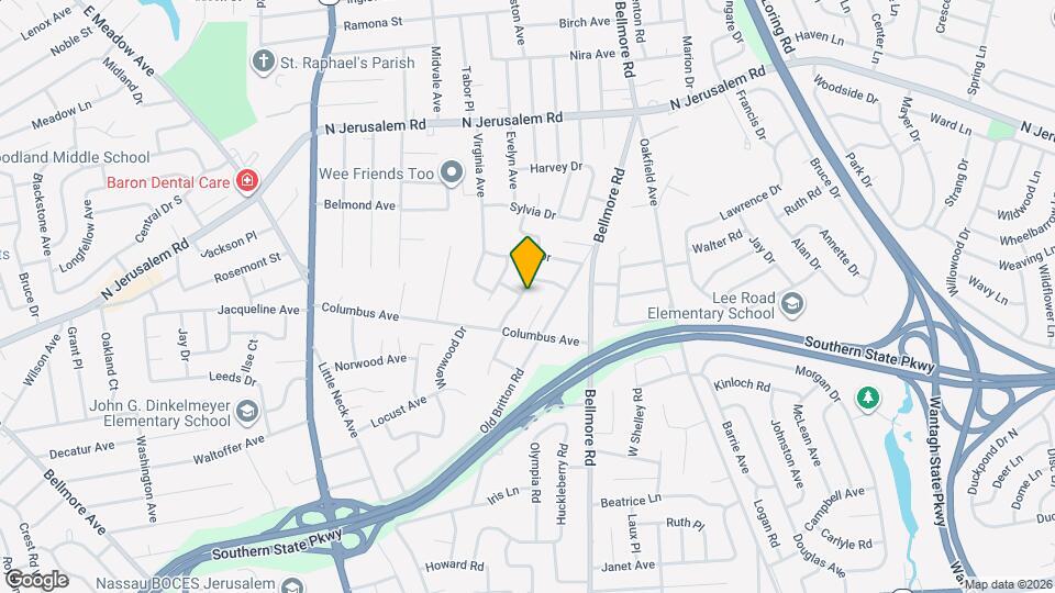 860 Beckman Dr Mapa y Detalles de la Ubicación