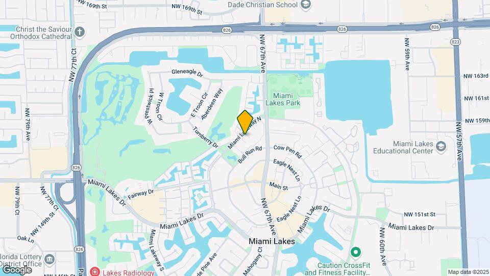 15775 Miami Lakeway N Map and Location Details