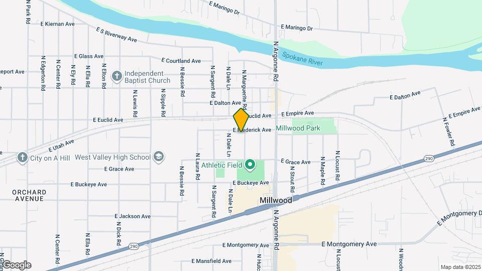 3015 N Marguerite Rd Map and Location Details