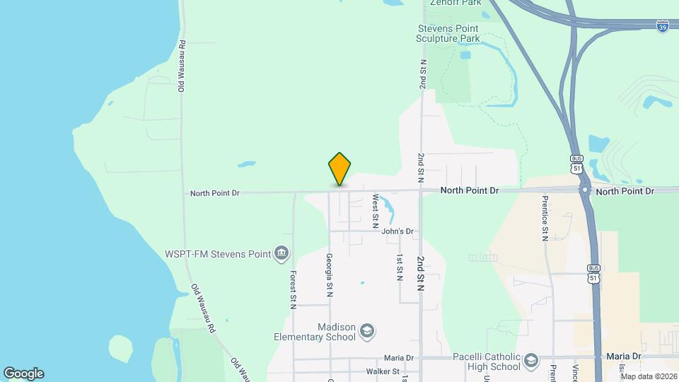 515 North Point Dr Map and Location Details