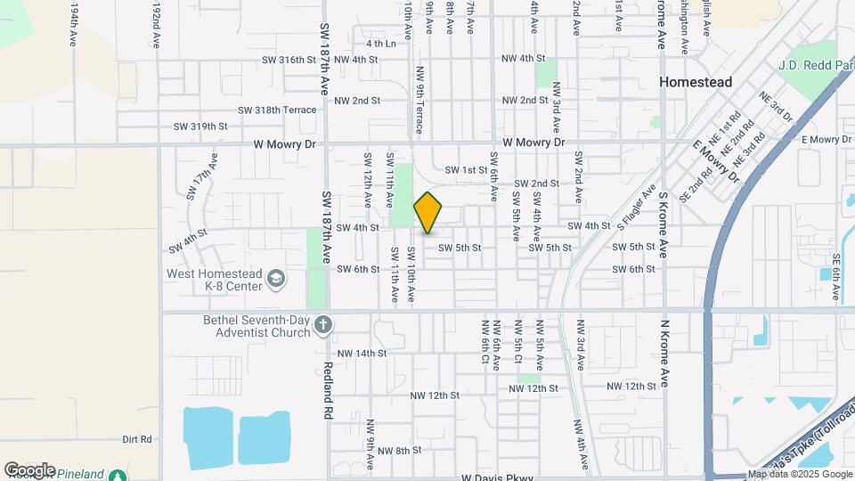 435 SW 9th Ave Map and Location Details