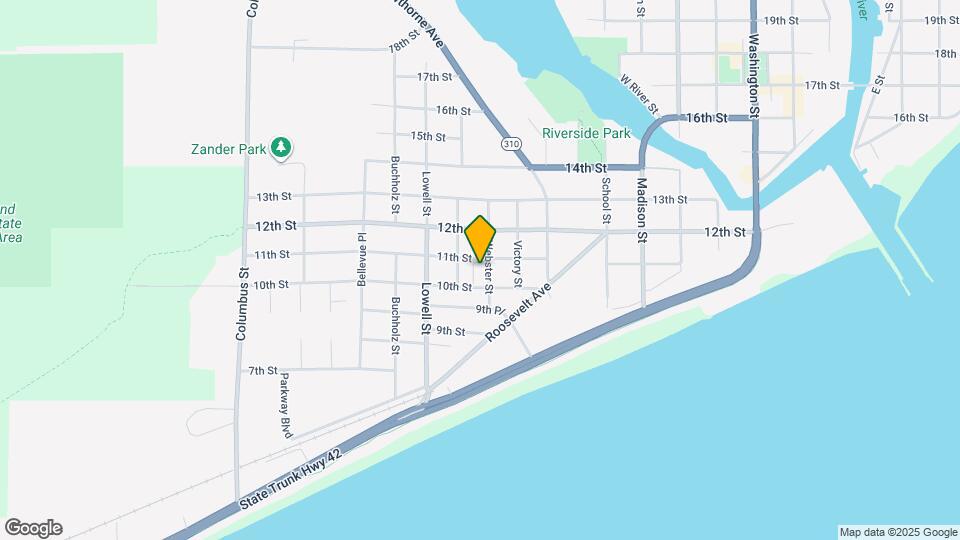 1014 Webster St Map and Location Details