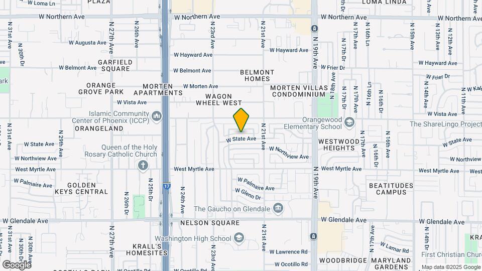 2144 W State Ave Map and Location Details