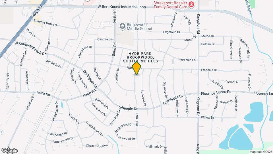 9419 Blom Blvd Map and Location Details