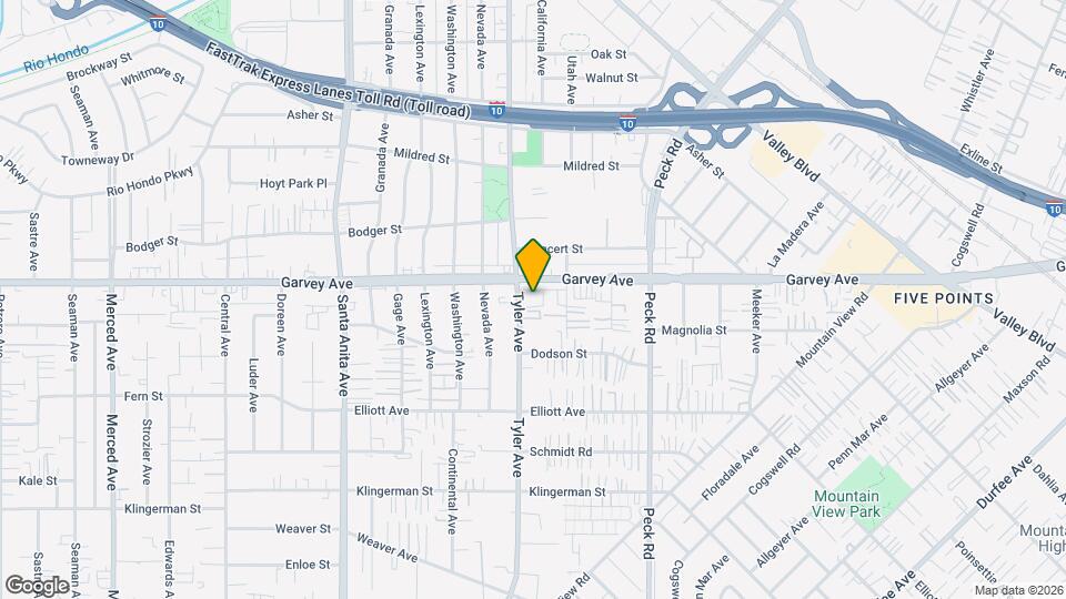 2823 Lily Ln Map and Location Details