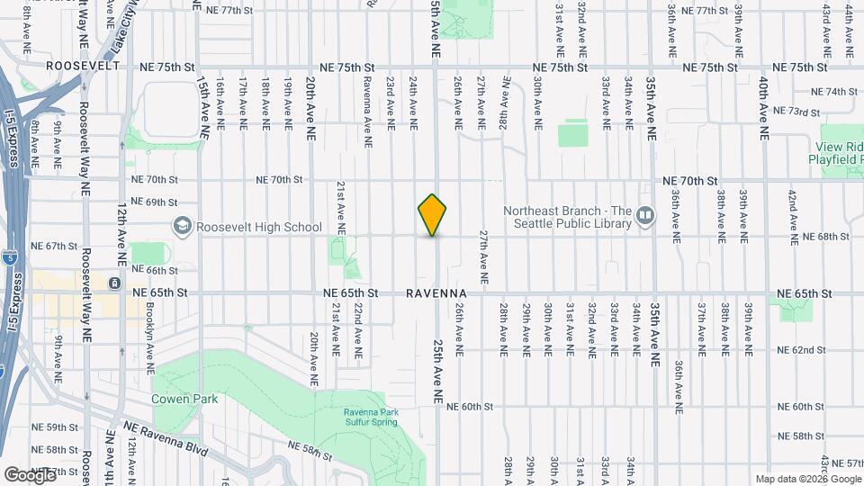 6555 25th Ave NE Map and Location Details