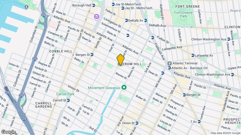 207 Wyckoff St Map and Location Details